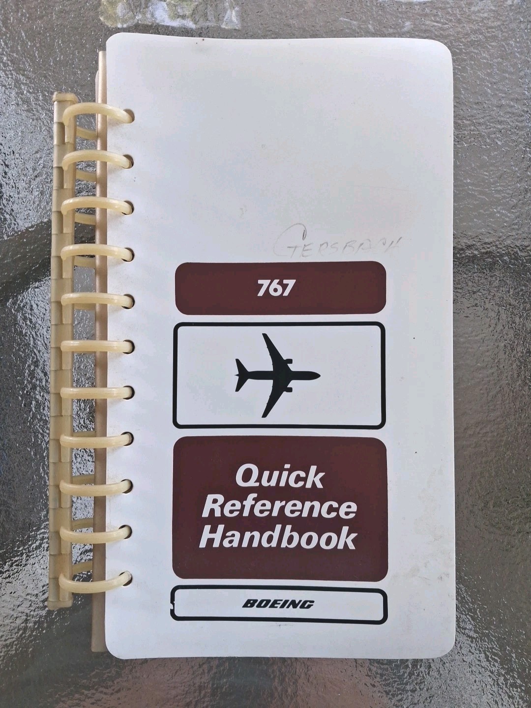 VINTAGE BOEING 737 QUICK REFERENCE HANDBOOK 5/25/82 AVIATION MANUAL
