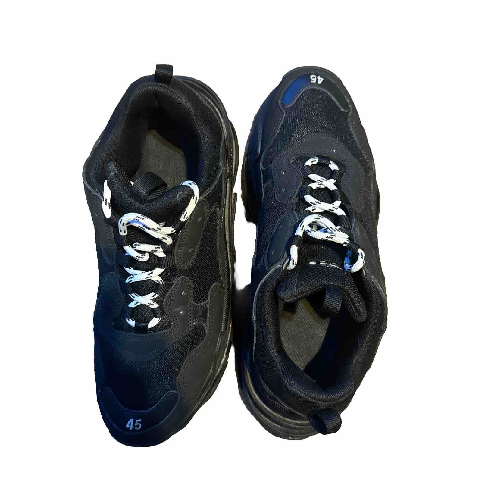 Size 12 - Balenciaga Triple S Sneaker 2020 Black
