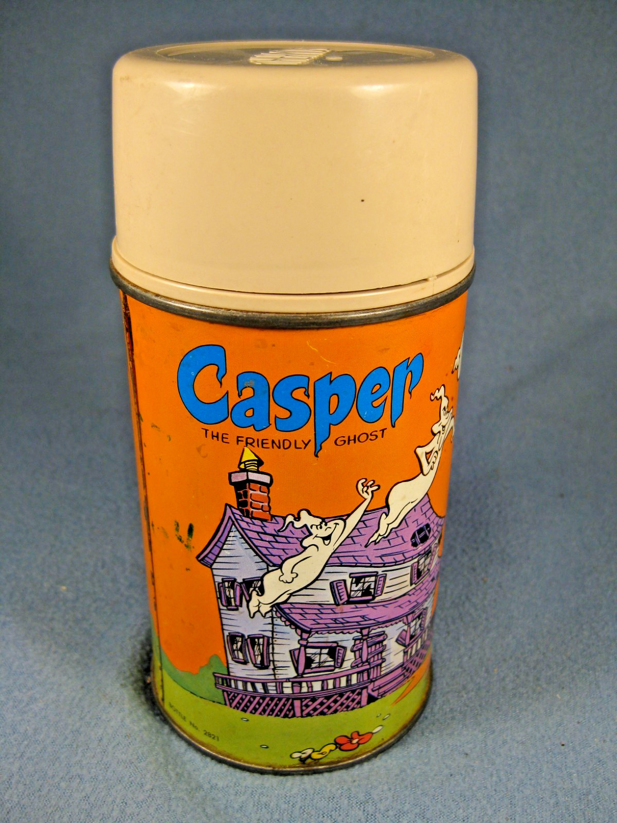 Nice Vintage Casper the Ghost Lunch box Thermos # 2821