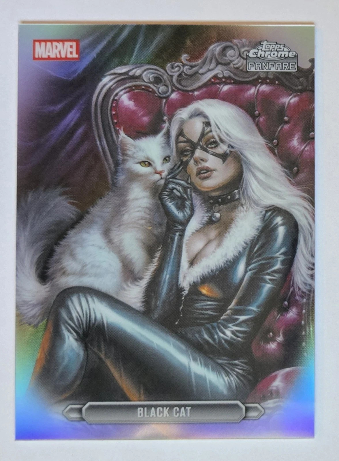 2026 Topps Chrome Marvel BLACK CAT FANFARE FF-03