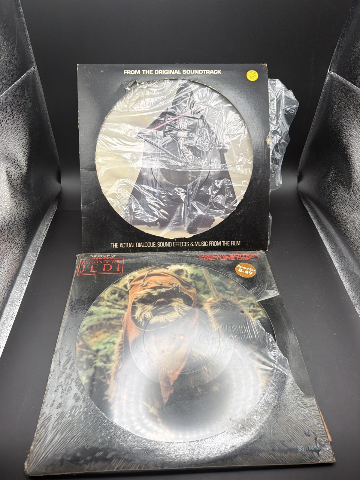 Star Wars Vinyl Picture Disc LP Lot 2 Original Soundtrack Return of the Jedi