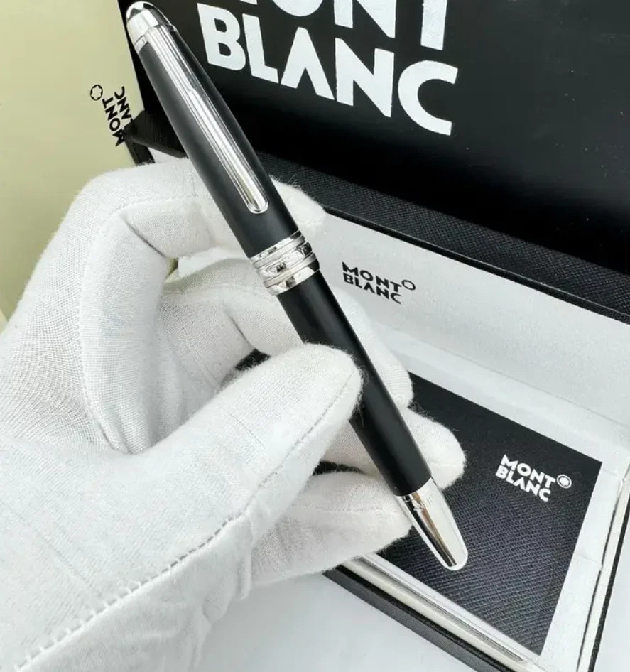 NEW MONT BLANC Great Characters John F. Kennedy Black Rollerball Pen Gift Box