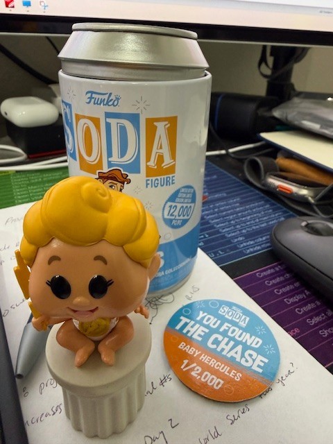 Funko Soda Disney Hercules as a baby Chase 1/2,000