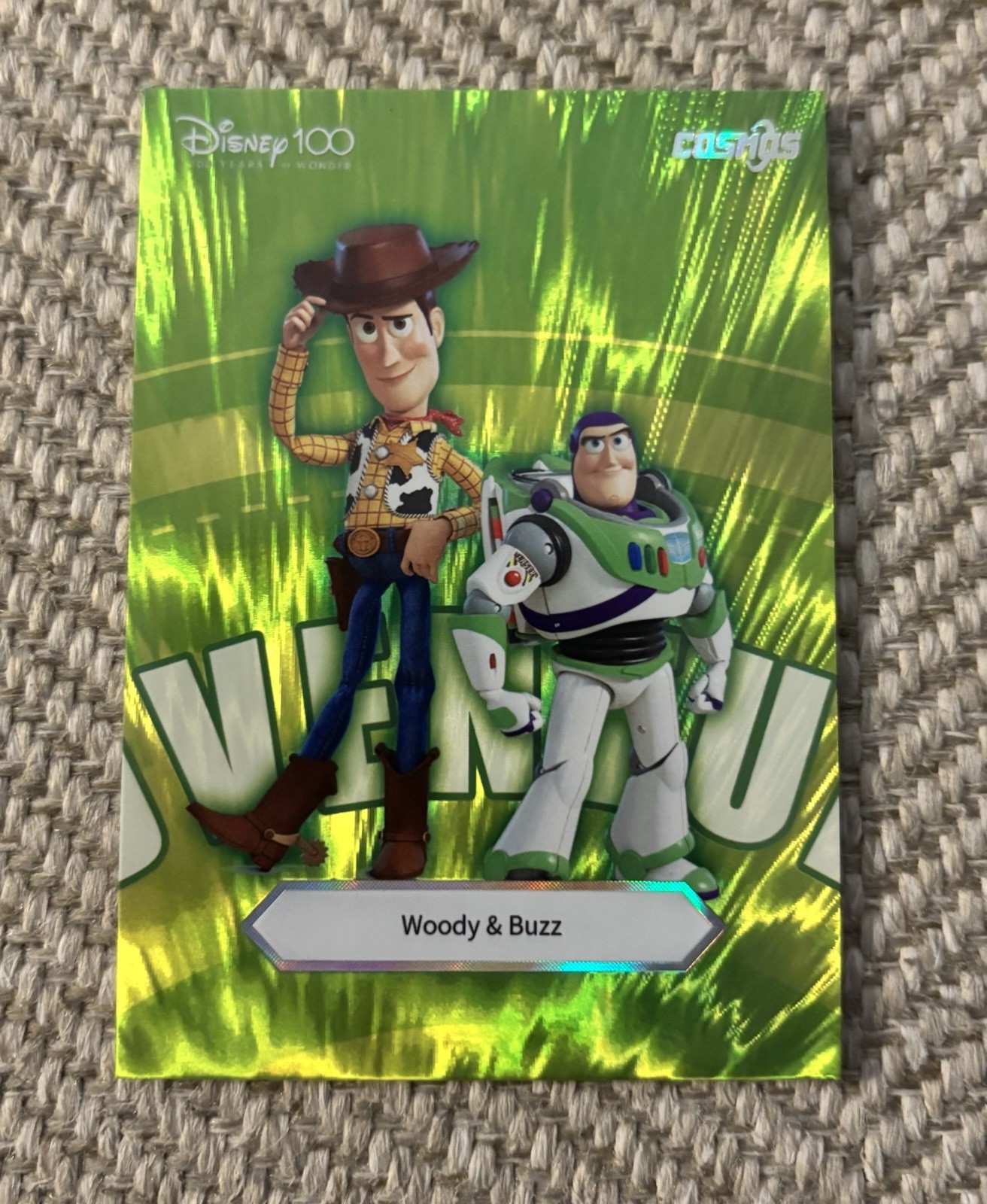 2023 Kakawow Cosmos Disney 100 All-Star #CDQ-DS-11 Woody & Buzz
