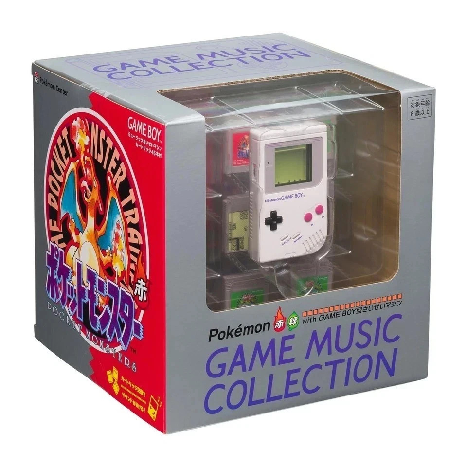 Pokemon Red & Green GAME MUSIC COLLECTION with Game Boy Jukebox USA SELLER