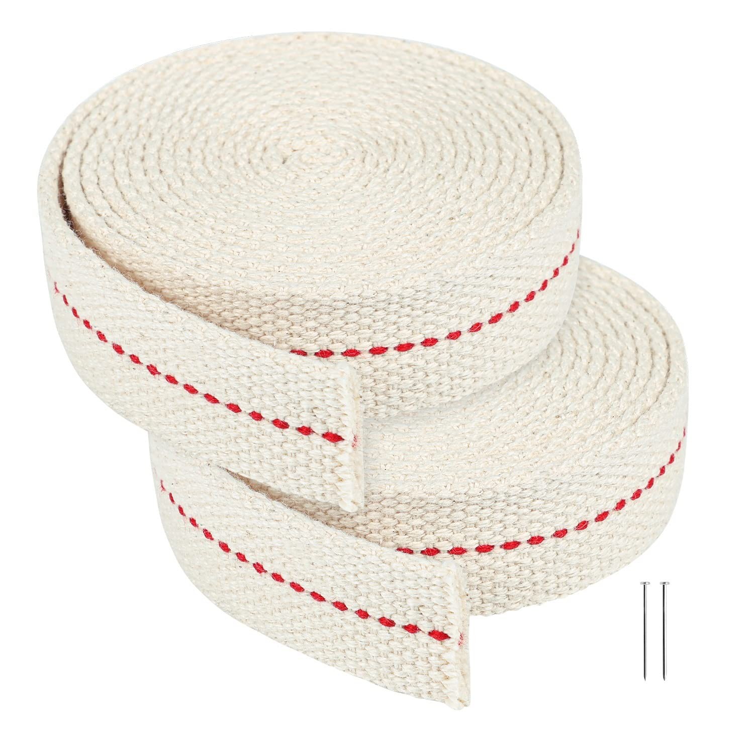 Cotton Oil Lamp Wick 2 Rolls 7/8 Inch Replacement Oil Lanterns Wick