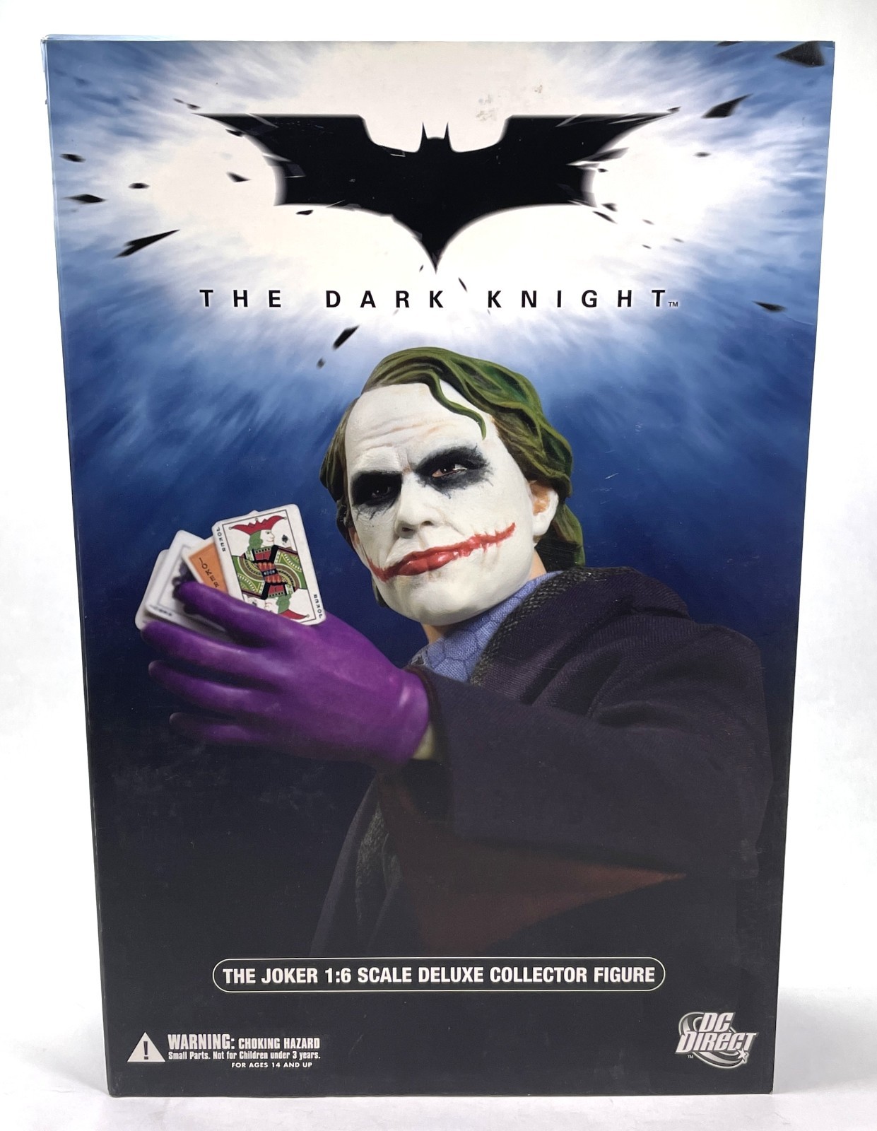 Batman The Dark Knight Heath Ledger The Joker 1/6 Figure DC Direct New NIB