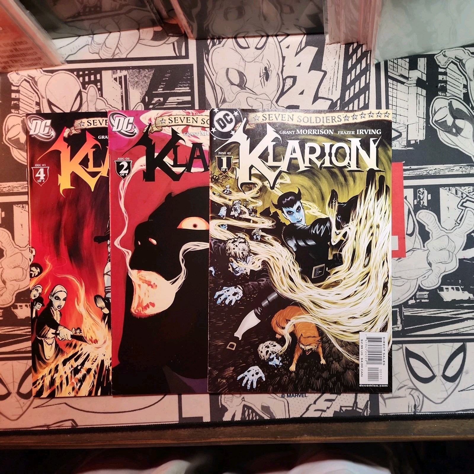 Seven Soldiers: Klarion The Witch Boy 3 Book Lot #1,2,4 NM (2005) DC Comics