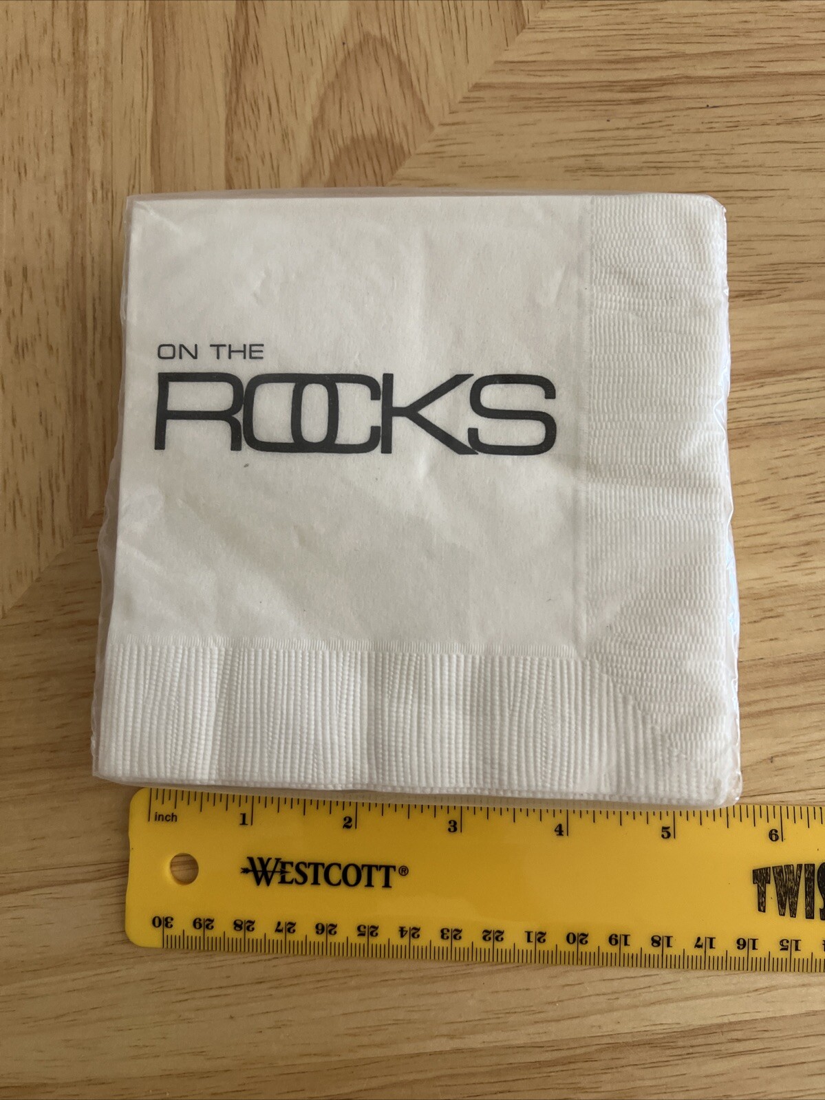 VTG NOS “On The Rocks” Stephen Lawrence Co. Lip Service Napkins