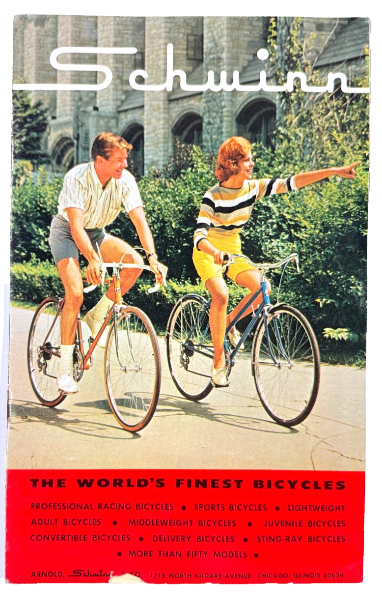 vtg 1964 Schwinn Bicycle catalog ORIGINAL complete