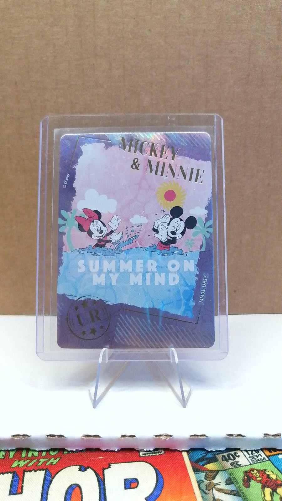 2024 CardFun Disney Mickey & Friends Mickey & Minnie #MM01-UR15 Ultra Rare