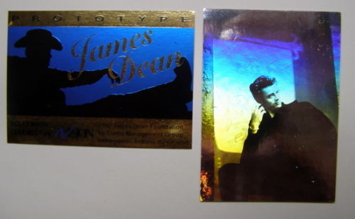 1992 JAMES DEAN Prototype HOLOGRAM Hollywood Legends Card Mint Condition