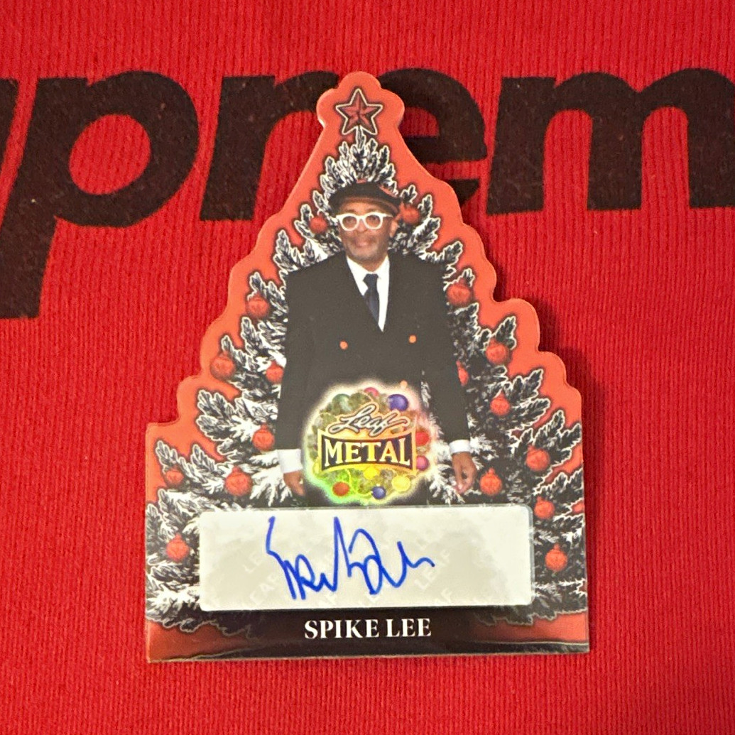 2025 Leaf Metal Spike Lee Auto 2/2 CT-SL1 Rare only 2 in existence