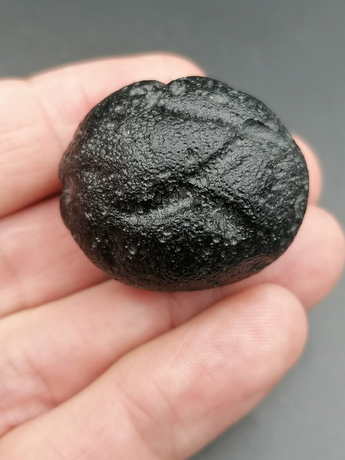 Quality Tektite Philippinite Rizalite 28,52g / 3,3cm Meteorite Impact Glass