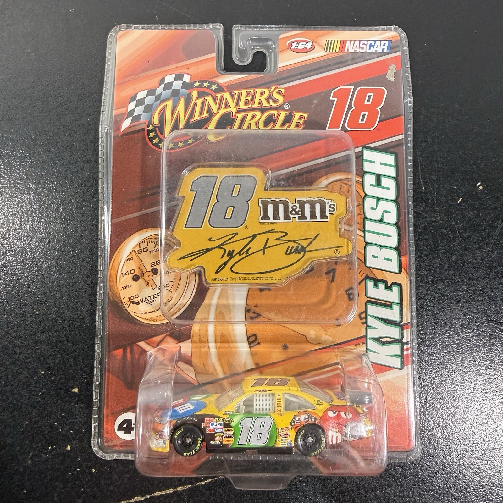 2008 Kyle Busch #18 M&M’s COT 1:64 Diecast NASCAR Winners Circle