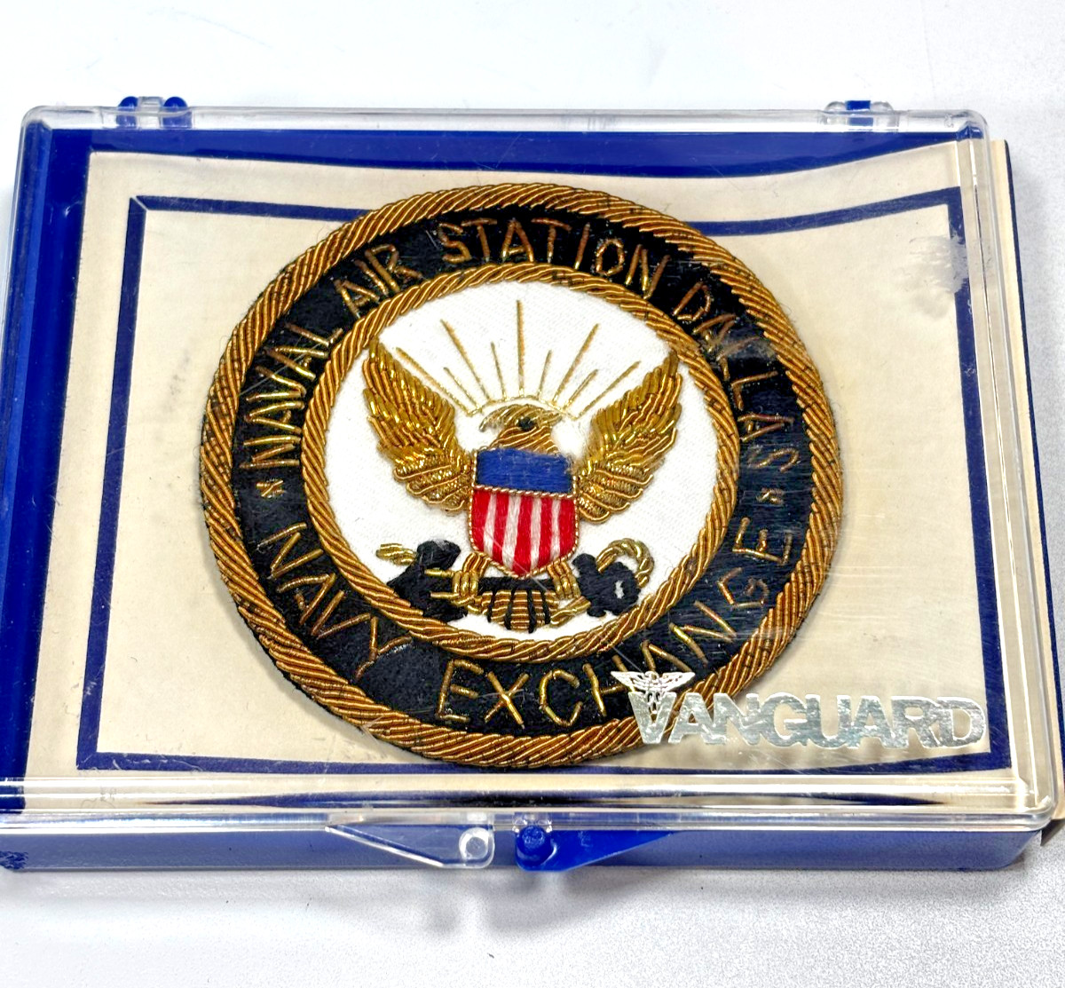 U.S. Naval Air Station Dallas Navy Exchange Embroidered Bullion 3\