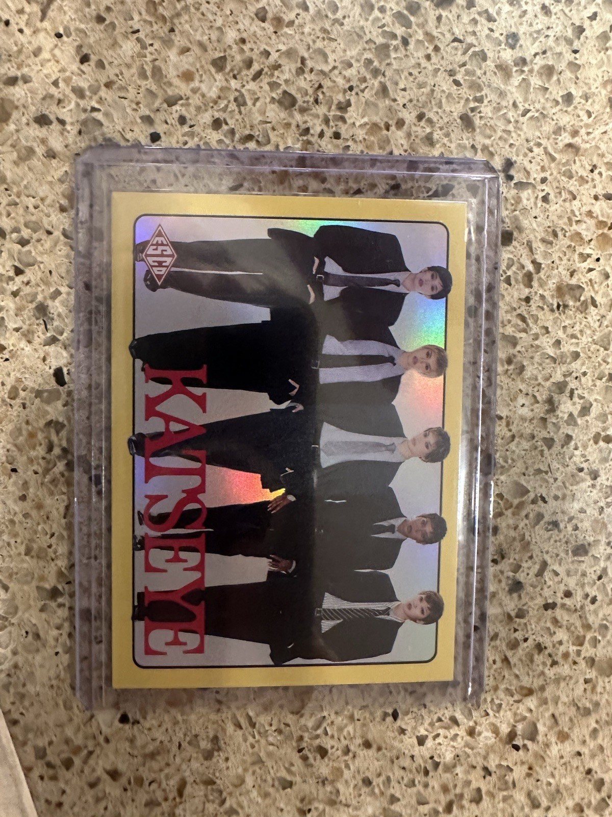 KATSEYE HYBE x Geffen Tracklist Card #2 Limited Edition Serial #47/150