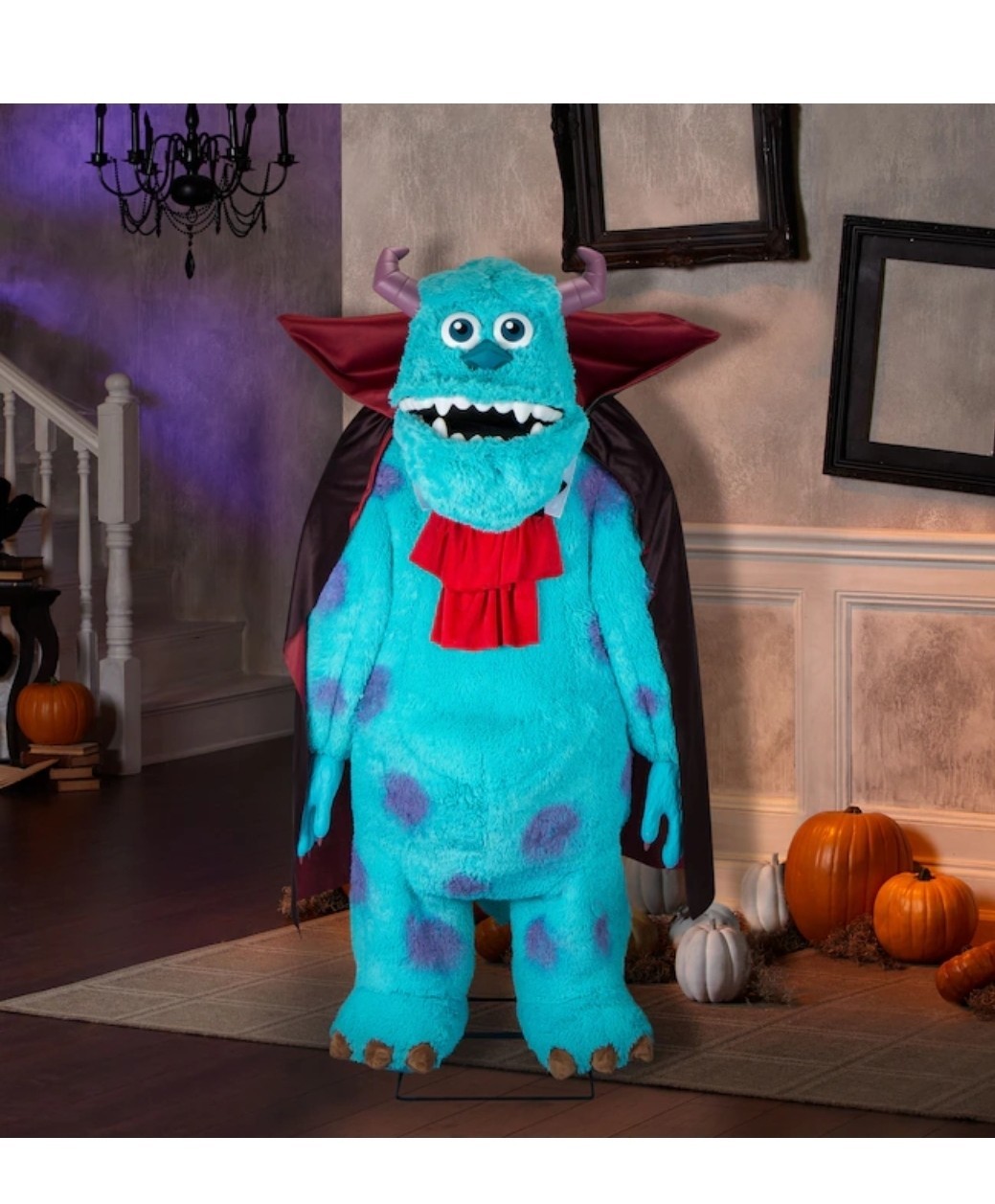 Disney Pixar Monsters Inc Halloween Vampire Sulley life-sized Animatronic NIB