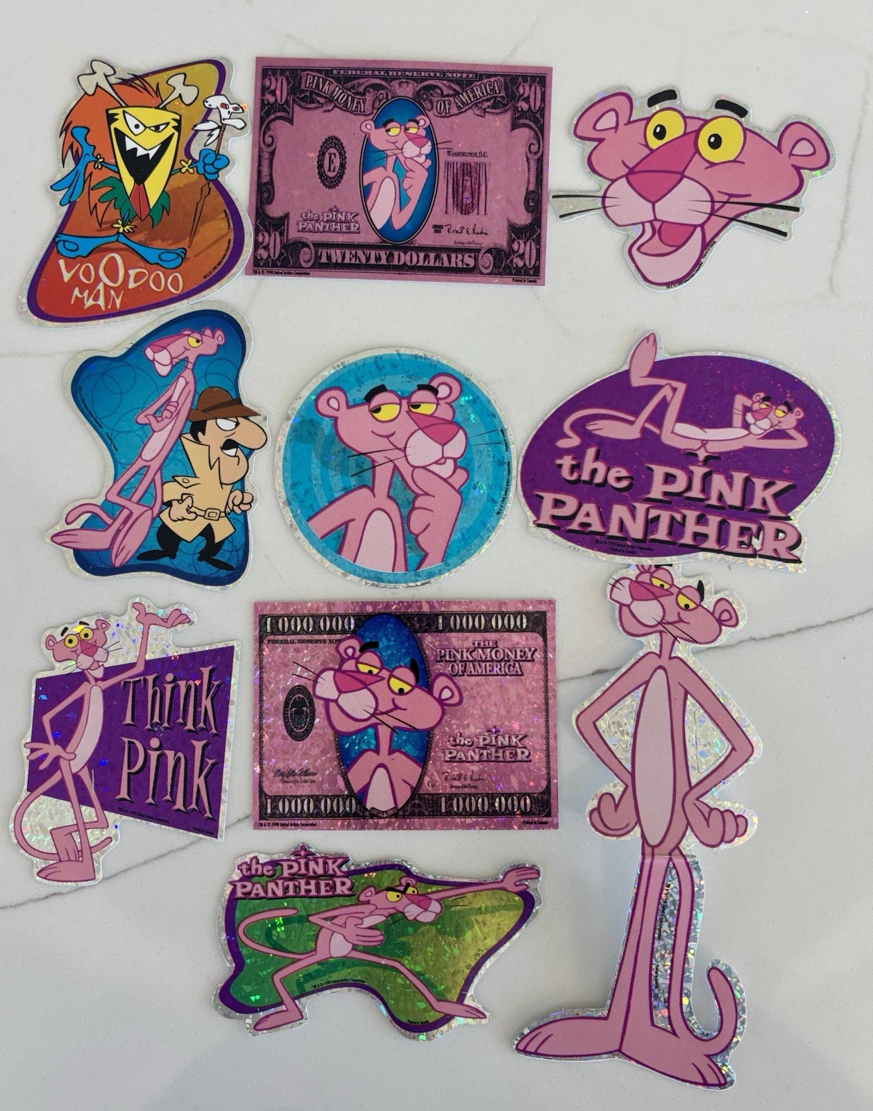 Pink Panther Stickers