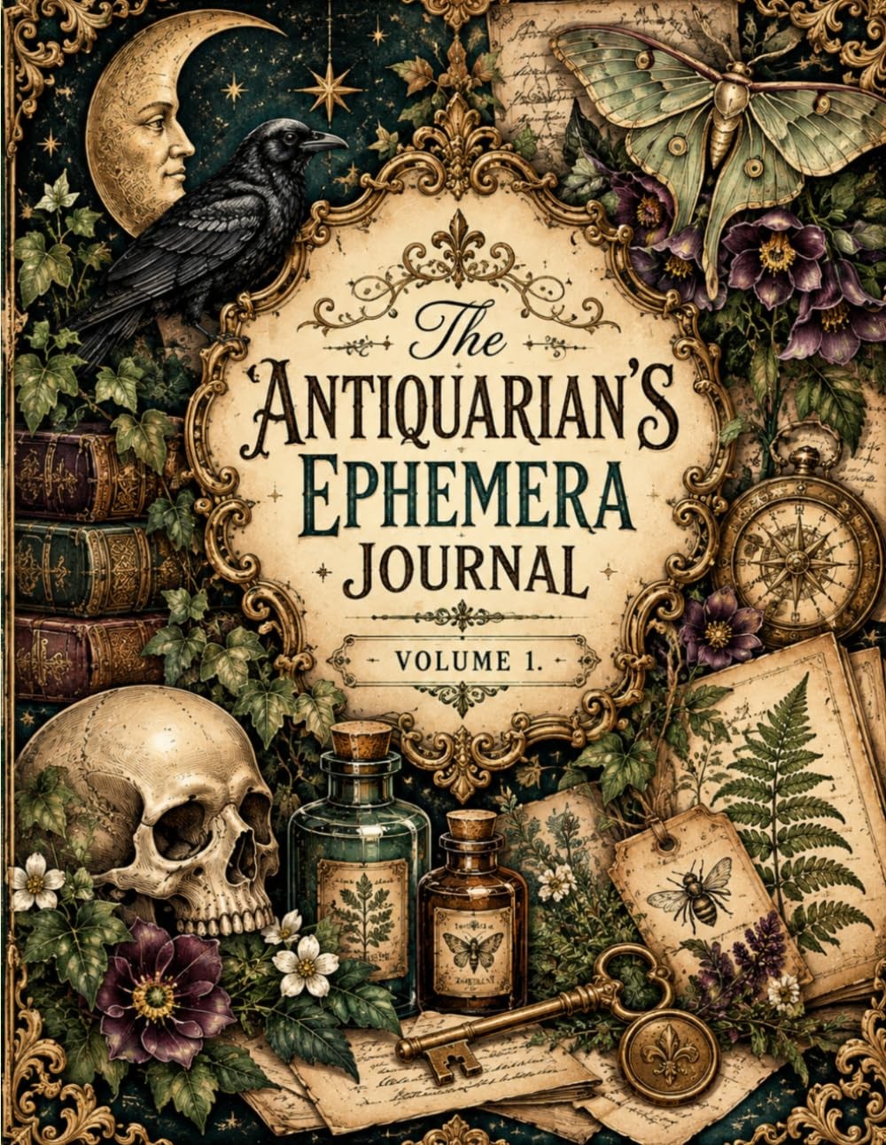The Antiquarian’s Ephemera Collection — Volume 1: Vintage Cutouts,...