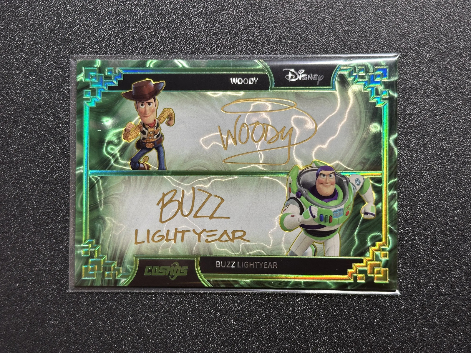 2025 Kakawow Cosmos Disney Signature Dual Auto Buzz Lightyear Green 11/25 YI16