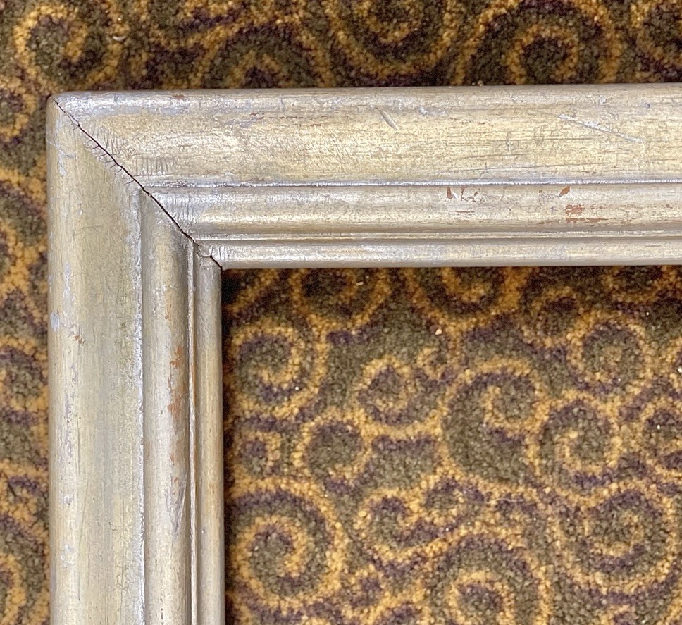 VINTAGE FITs 20”x24” SILVER GILT ART NOUVEAU MODERN ARTS CRAFTS PICTURE FRAME
