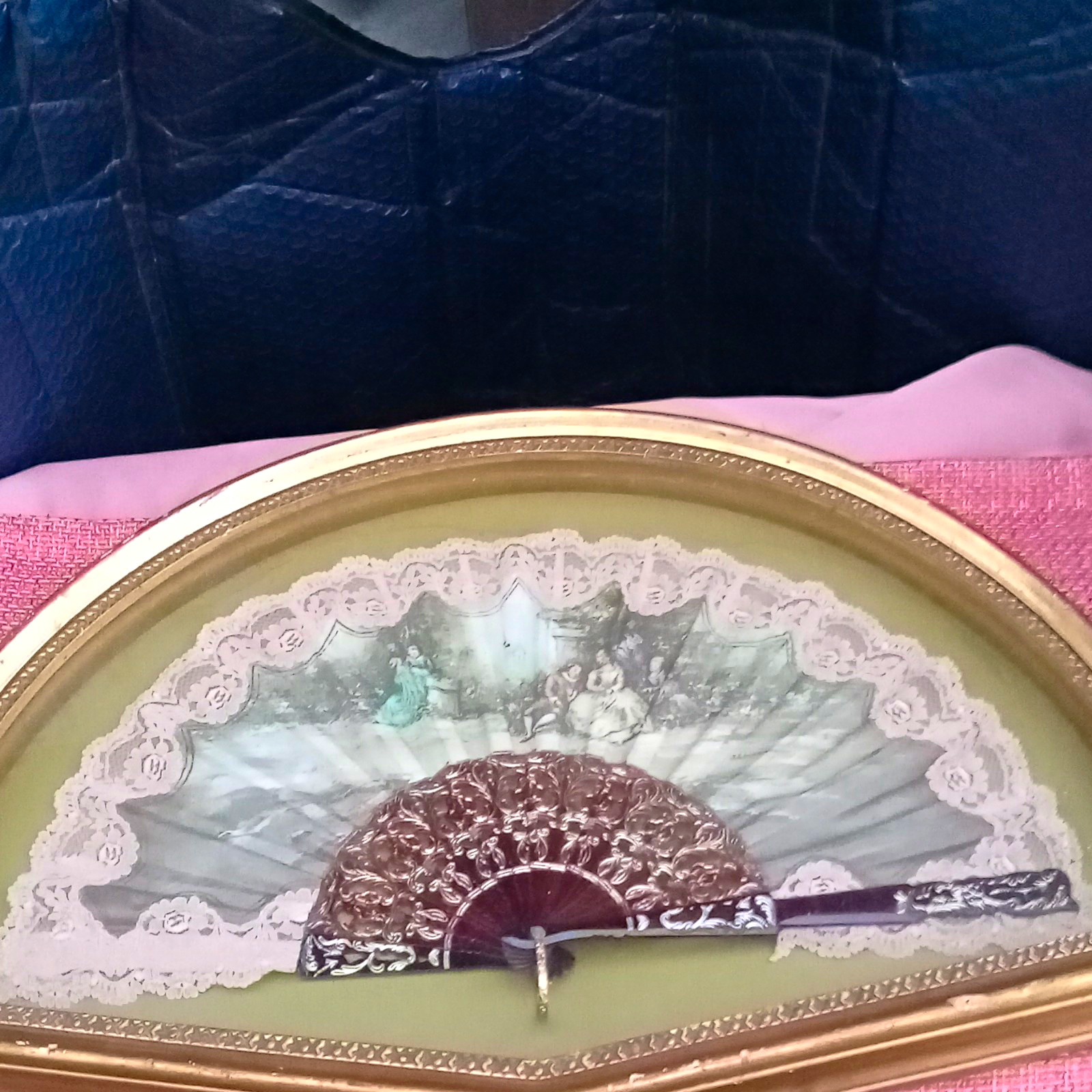 Juan LLUNA 19th Century Antique Fan