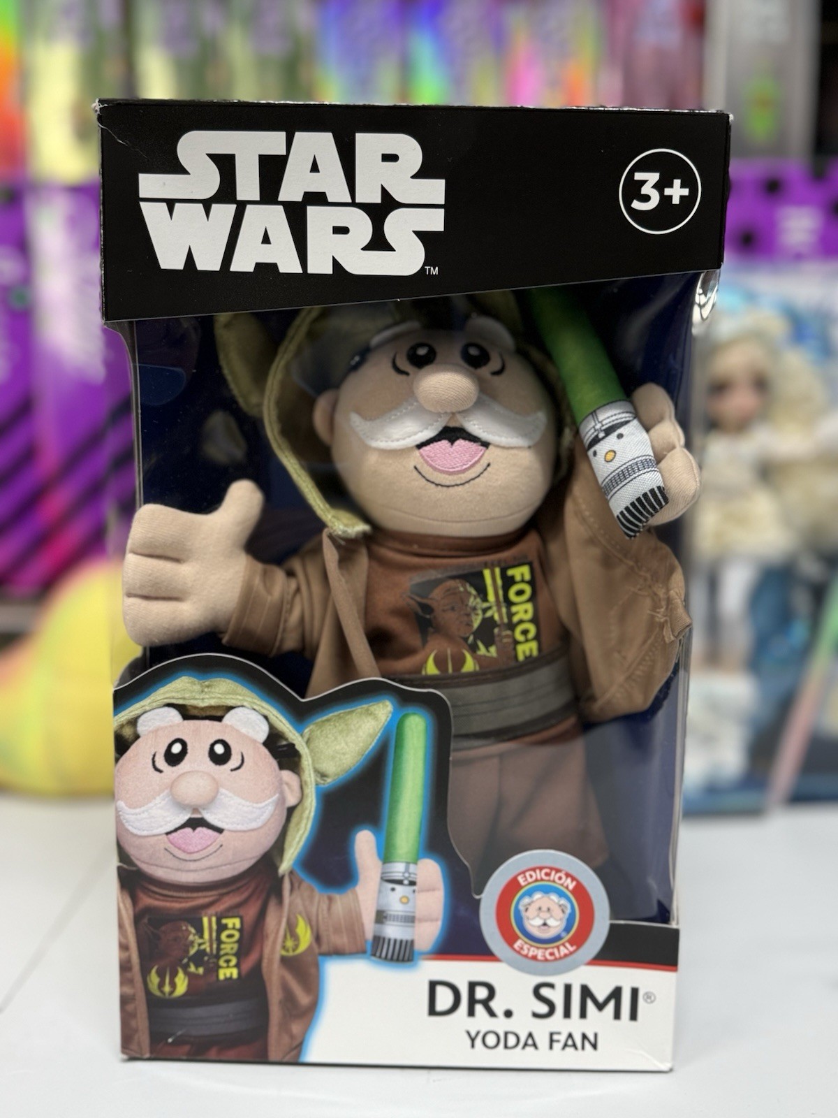 Dr. Simi Yoda Fan Star Wars Collector Edition Plush Sealed Box, Mexico