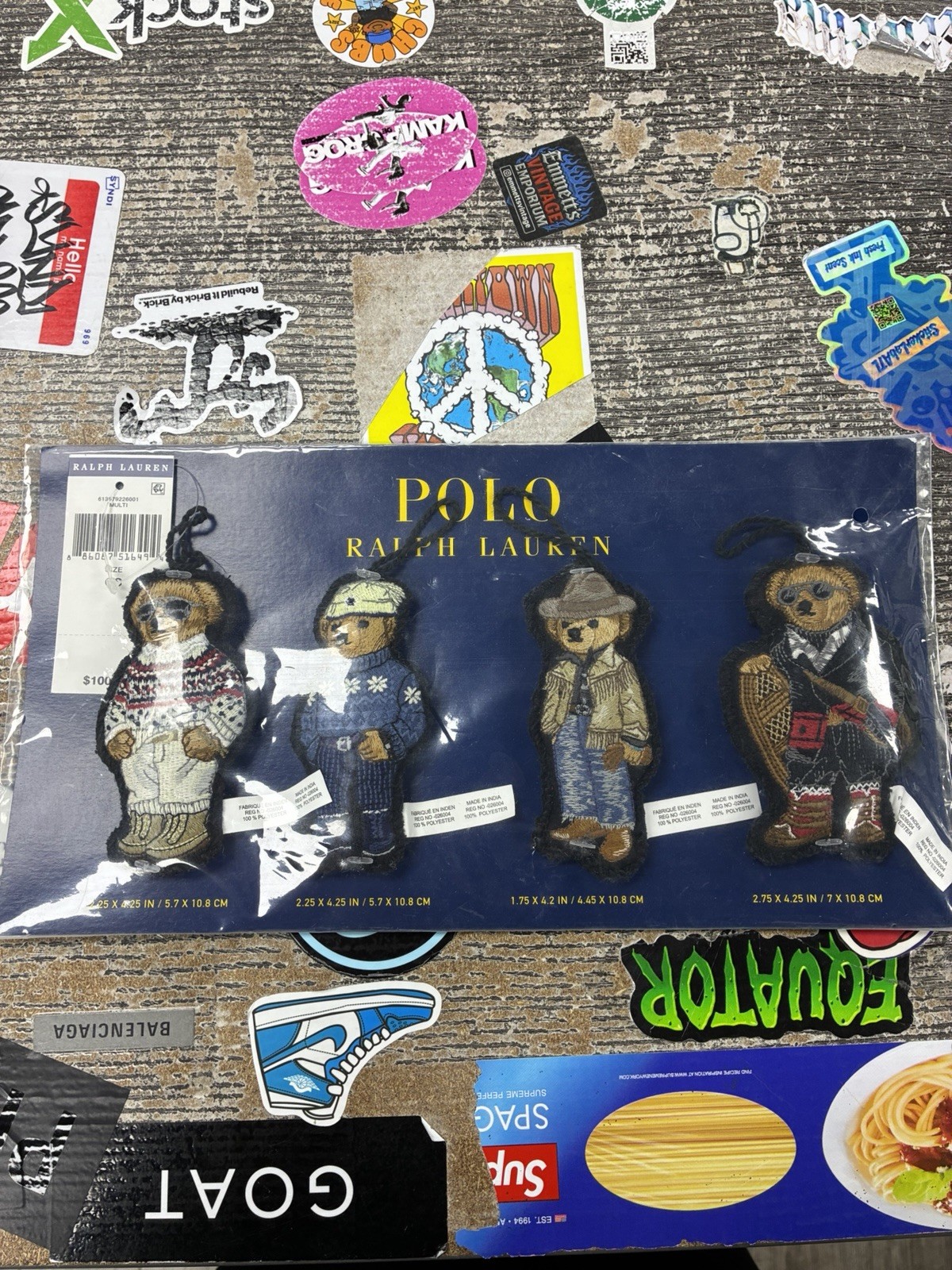 Polo Ralph Lauren Bear Ornament Gift Set