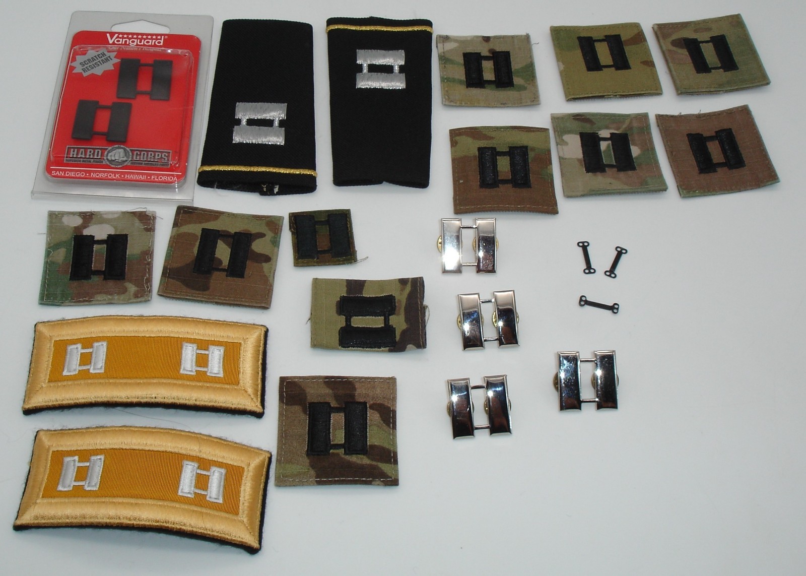 US Coast Guard Insignia Lot Vanguard Rank Badges Tapes Mixed Lot