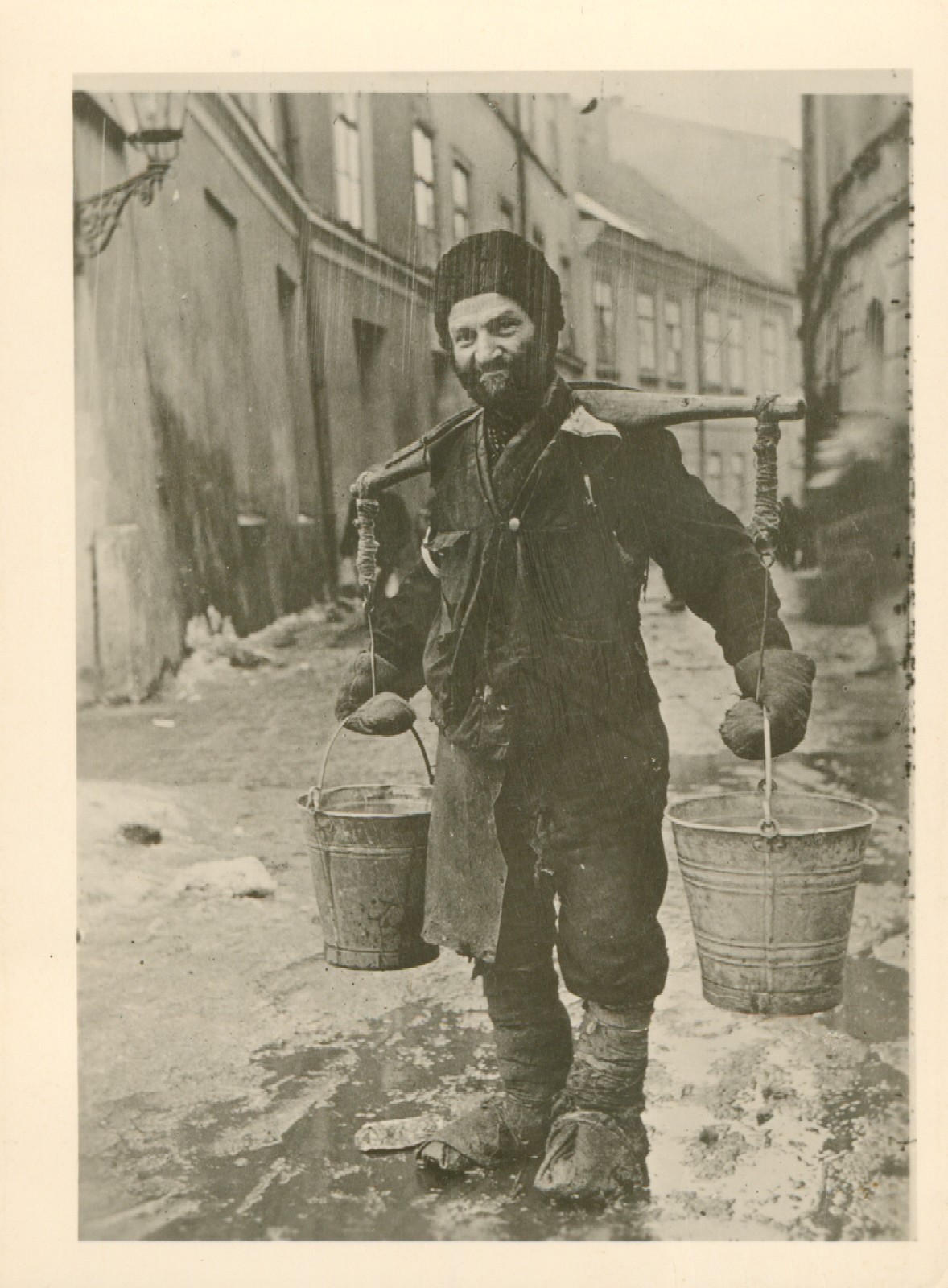 Jews from Warsaw Photo Original Ghetto Warsaw WW2 Traces of War Rare