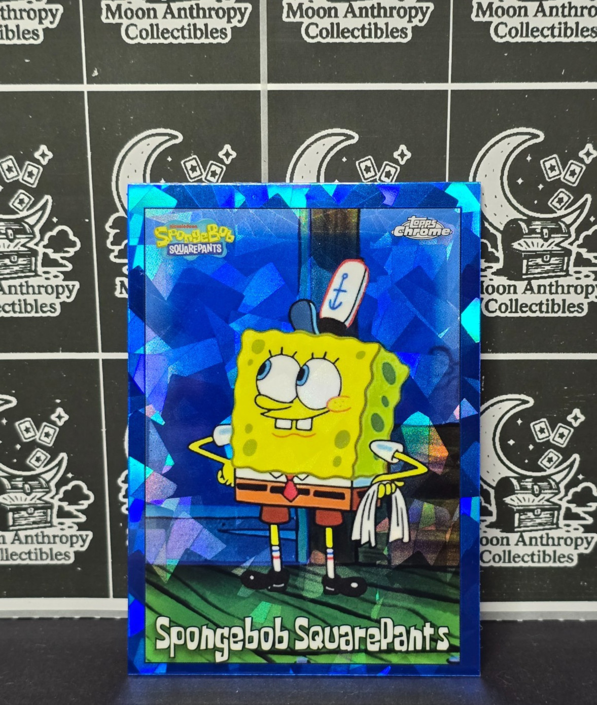 2025 Topps Chrome Sapphire SpongeBob #25 SpongeBob SquarePants Sapphire 2025 Topps Chrome Sapphire SpongeBob #25 SpongeBob SquarePants Sapphire