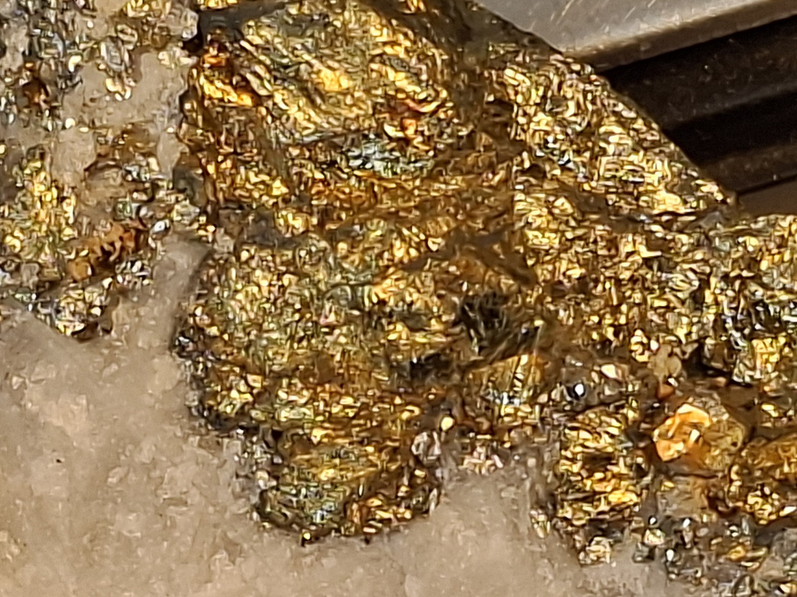 Gold/Copper ore  93.3 GR Quartz XRF Tested +au +kt 