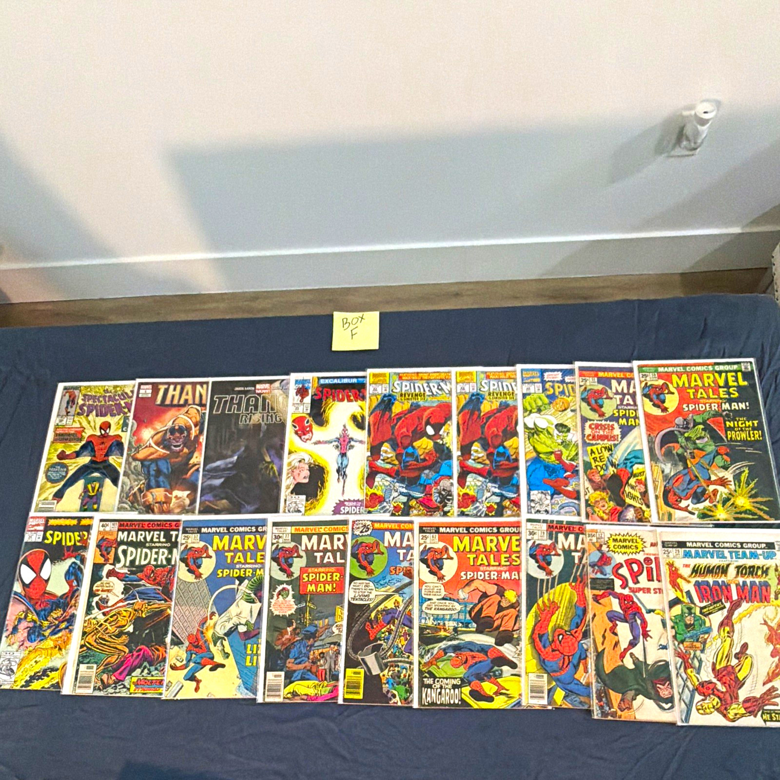 Marvel Comics Mixed Comic Book Lot - Spider-Man, Marvel Tales, Thanos Marvel Comics Mixed Comic Book Lot - Spider-Man, Marvel Tales, Thanos