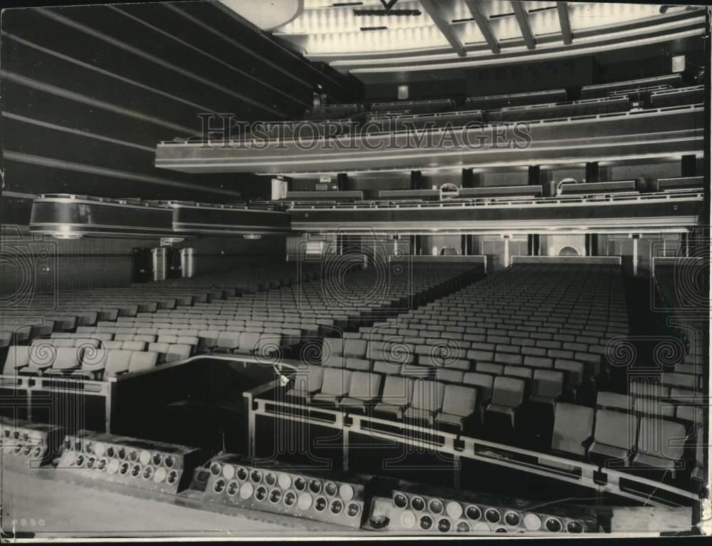 1968 Press Photo Kansas City's Municipal Auditorium Music Hall - lrx73364