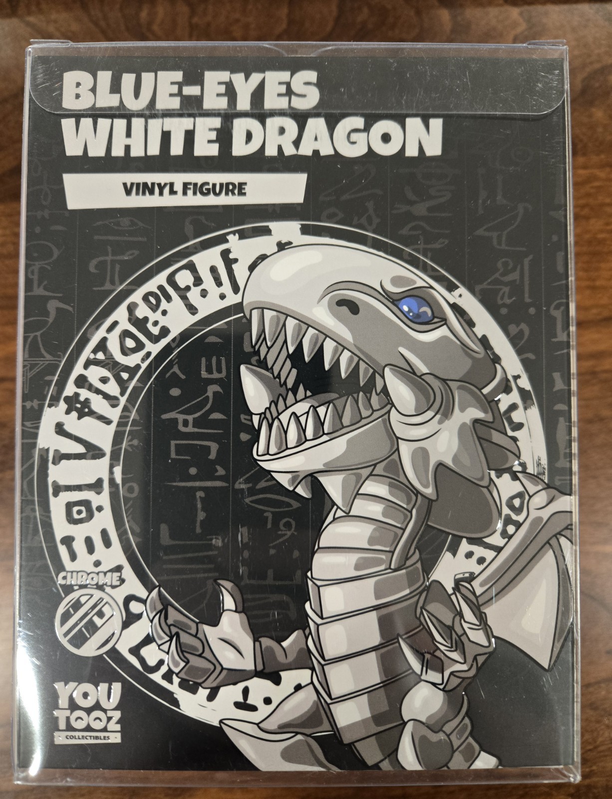 Youtooz Yu-Gi-Oh Blue Eyes White Dragon Chrome Edition Brand New
