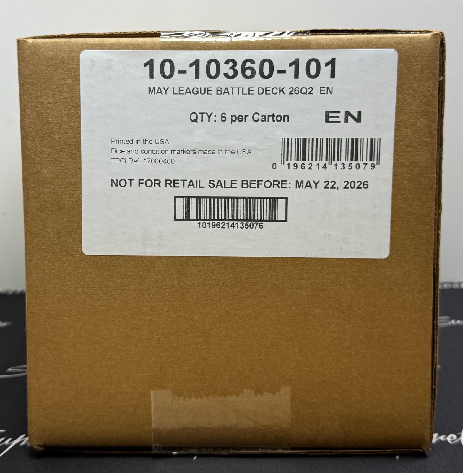 Pokemon Mega Lucario EX Battle League Deck Factory Sealed 6 Box Case