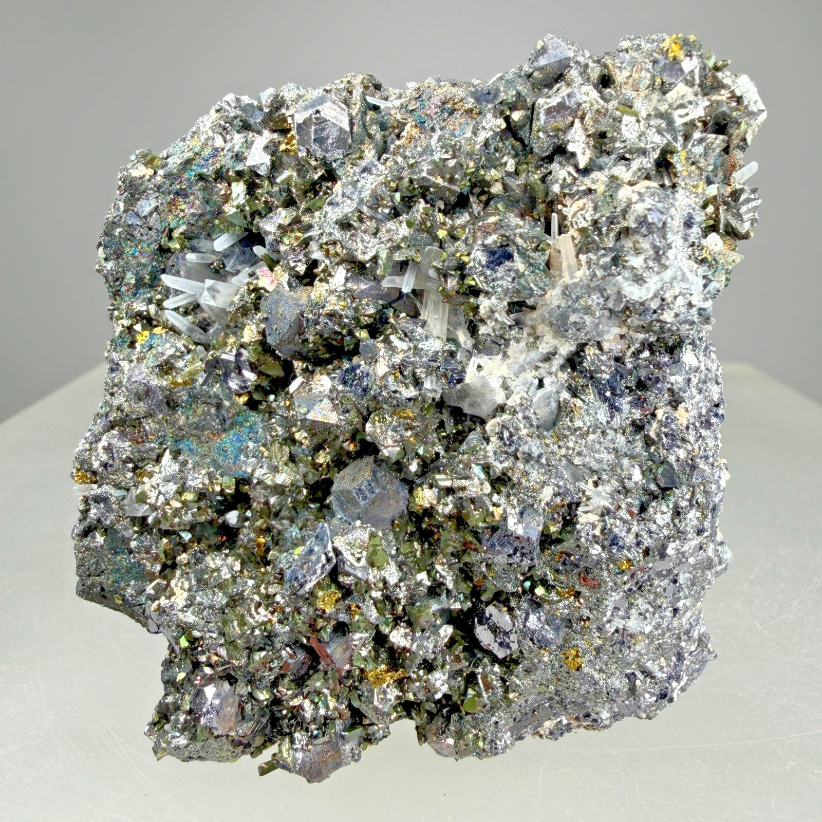 Nice Sharp Galena & Tetrahedrite Crystals: Sweet Home Mine, Alma, Colorado