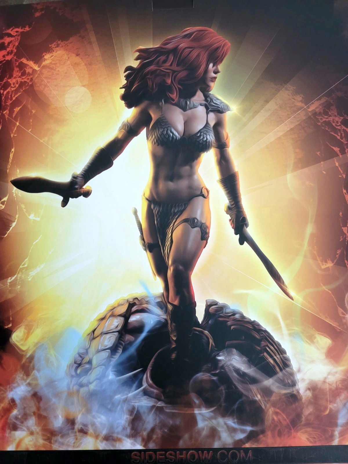 Sideshow Collectibles Red Sonja She Devil With A Sword Premium Format 0375/3000