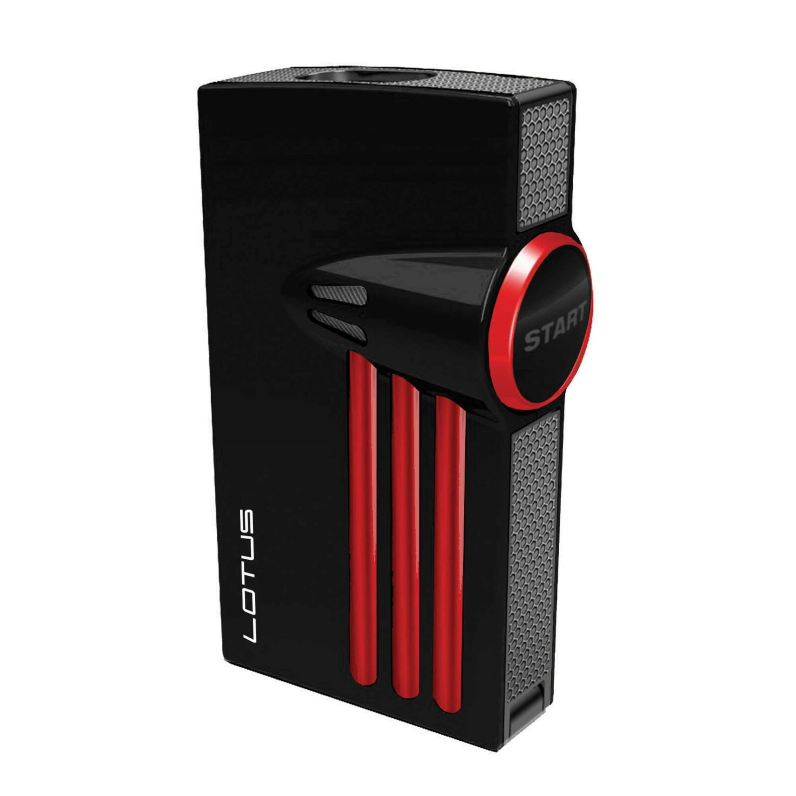Lotus Orion Cigar Lighter Twin Flames Single Action Metal w/ Punch Choose Color