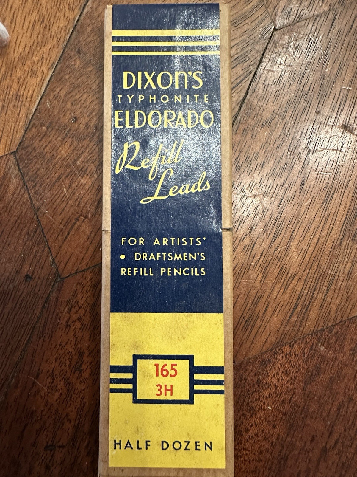 10 Vintage Dixon’s Typhonite Eldorado Refill Leads 165 3H Half Dozen Sealed