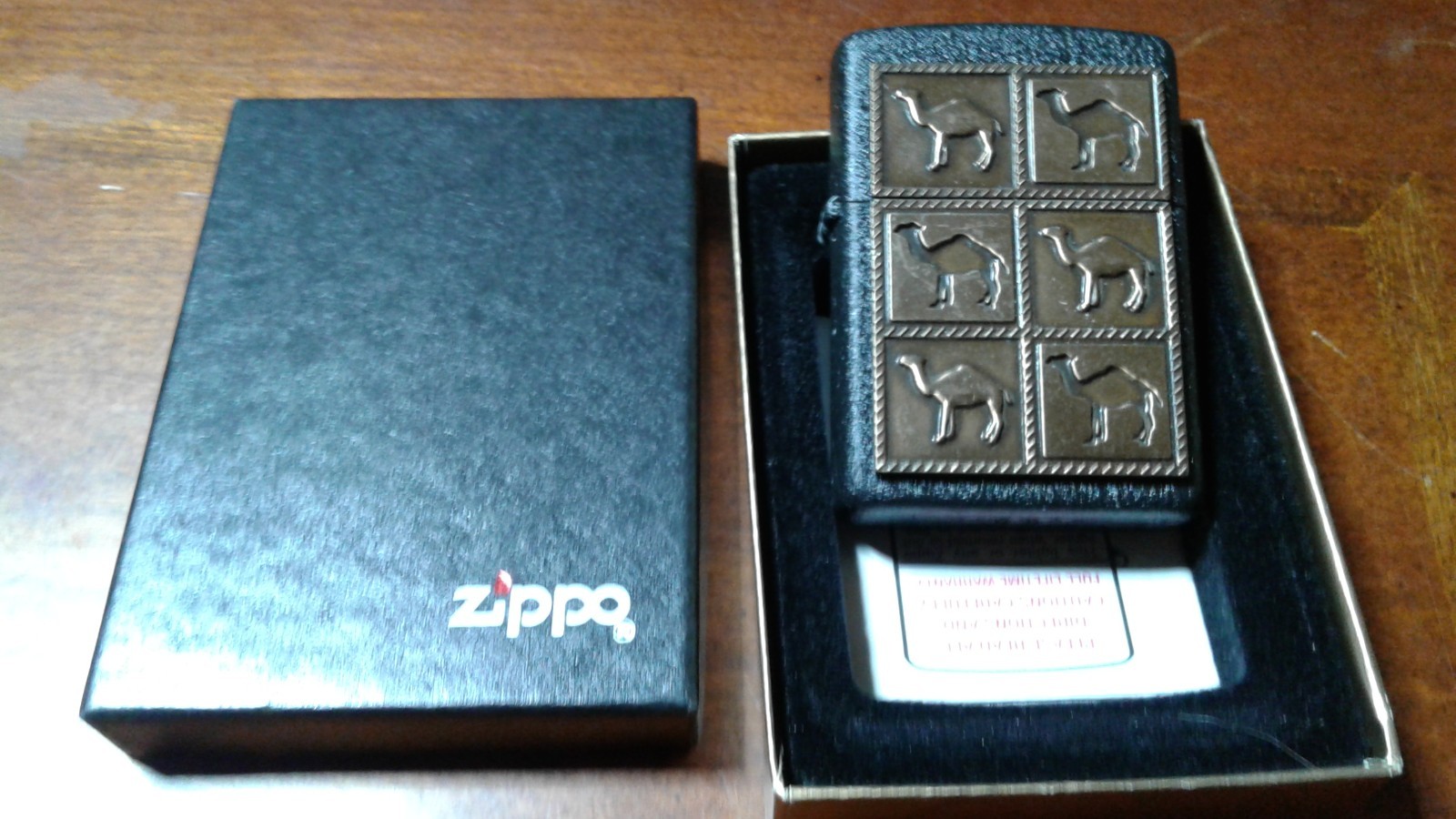 Camel The Herd Zippo USED