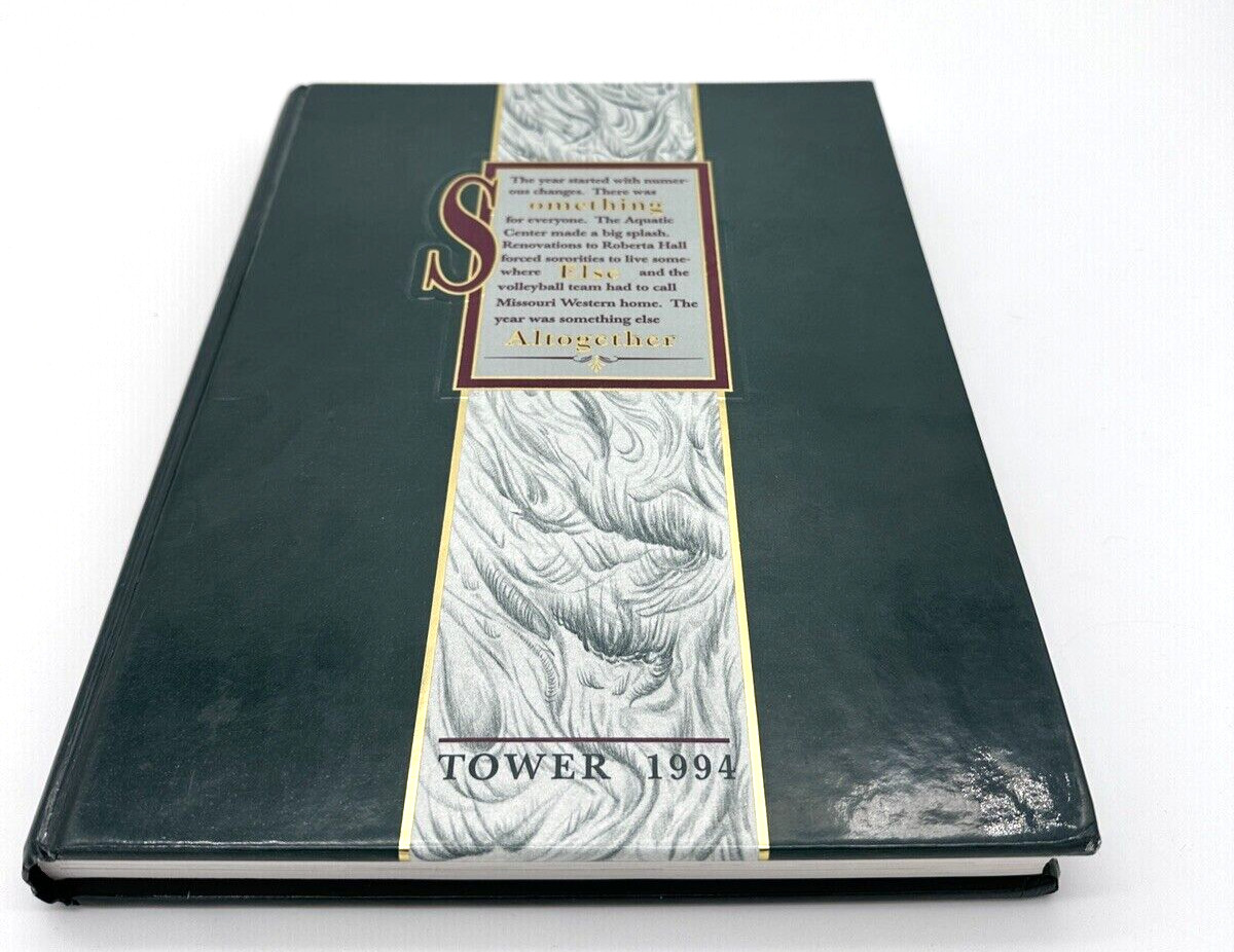 Northwest Missouri State University TOWER 1994 Year Book Volume 73 Hardcover