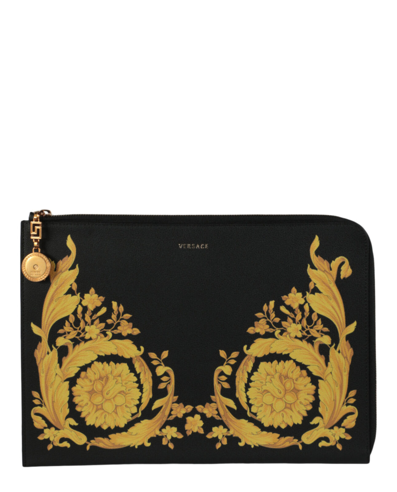 Versace Womens Barocco Printed Pouch