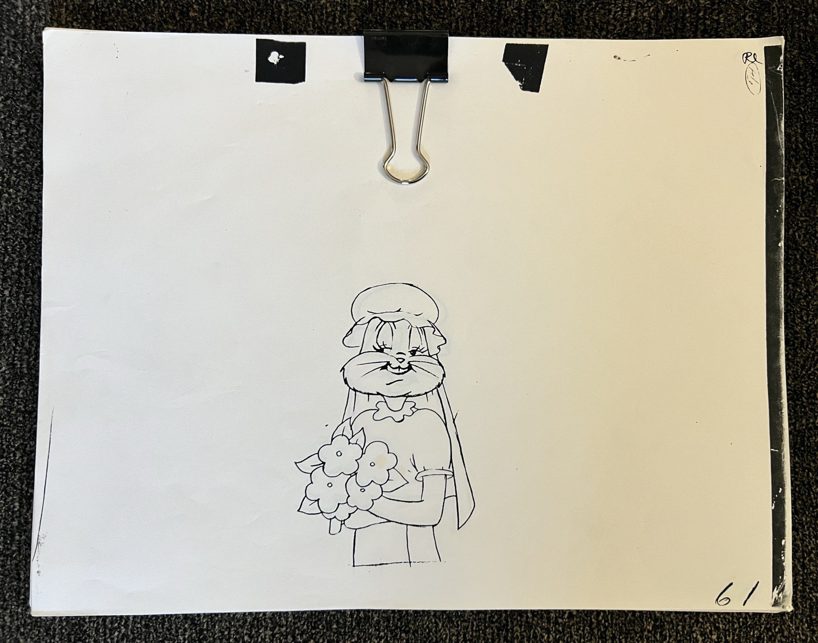 Animation Pencil Test Copy - Bugs Bunny - Warner Bros