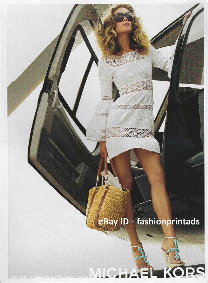 woman\'s ANKLES Feet LEGS 1-Page Magazine Clipping - MICHAEL KORS Erin Wasson