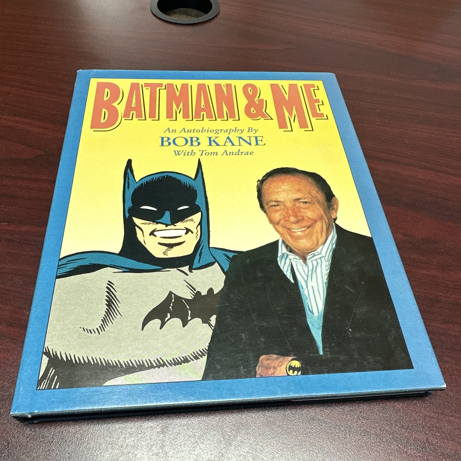 Batman & Me Bob Kane SIGNED #774/2500 1989 1st Edition HC w/Slipcase Near Mint