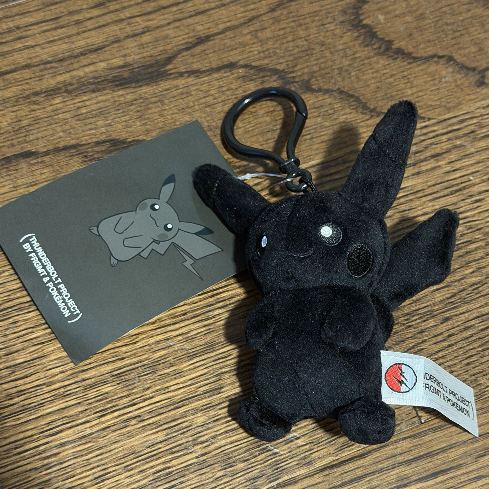 Fragment x Pokémon Pikachu Thunderbolt Plush Keychain ComplexCon Exclusive