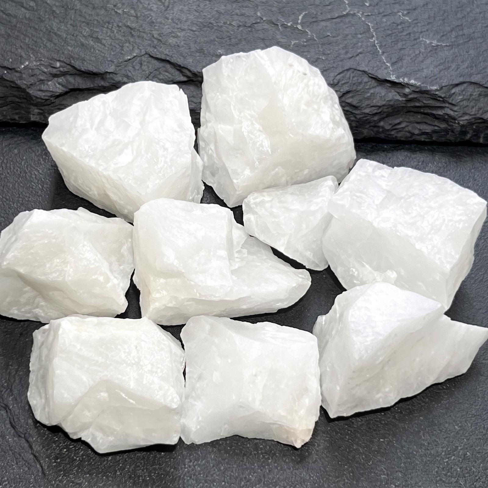 White Dolomite Crystal Rough Raw Stones (By The Piece or Pound) Gemstone Gift