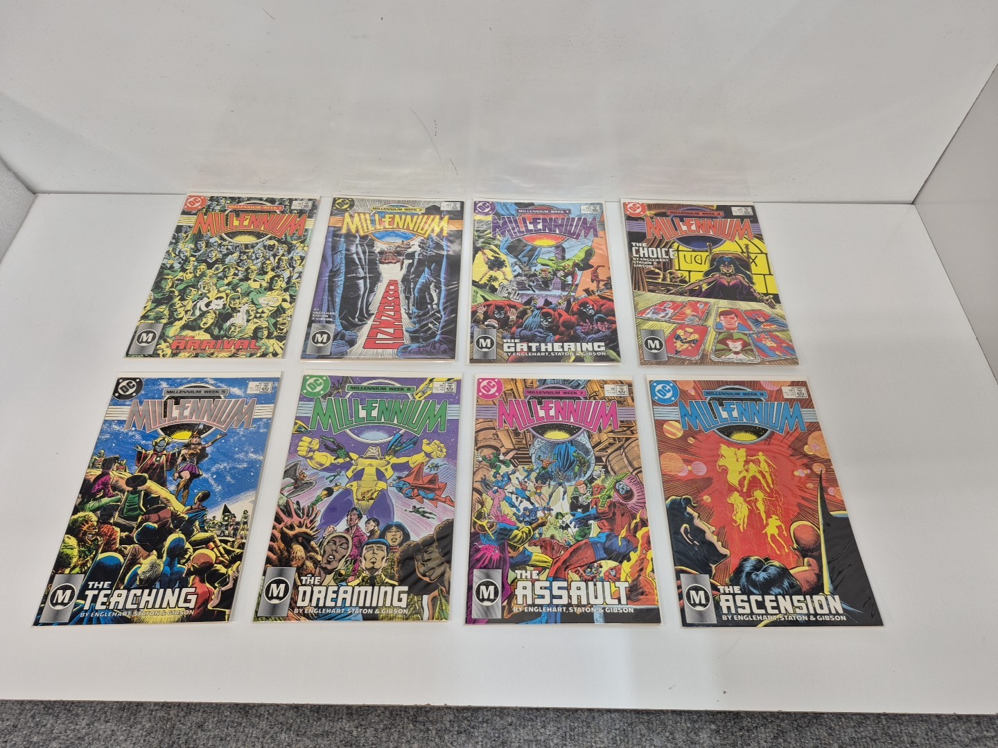 Millennium #1 -#8 Complete lot Run Set DC Comic Books 1987 High Grade